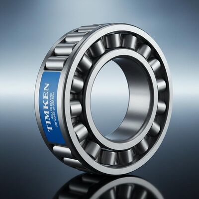 TIMKEN 로일러 베어링 저소음 작동 철강 케이지 건설 및 최대 10,000 RPM 속도 등급